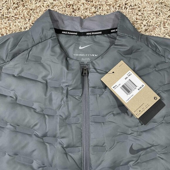 Nike Men’s Therma-FIT ADV Repel AeroLoft Down Running Vest FB7542-084, Size 2XLT - Picture 7 of 16